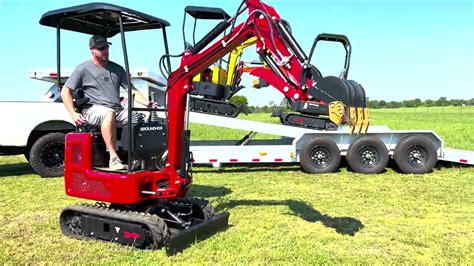 mini excavator texas|who makes groundhog mini excavators.